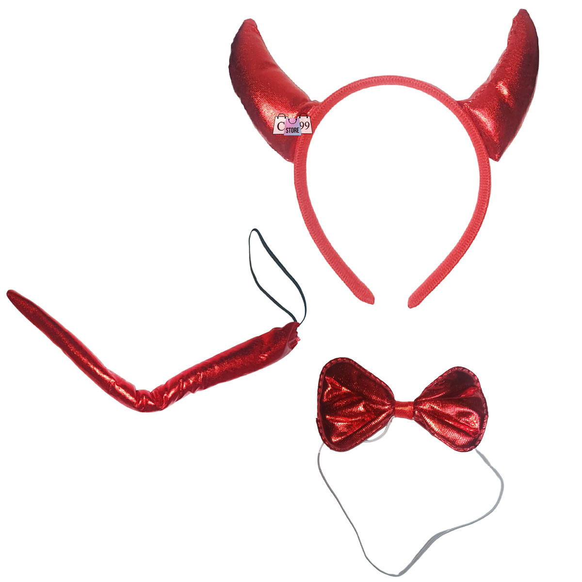 Kit De Diabla Accesorios Para Halloween